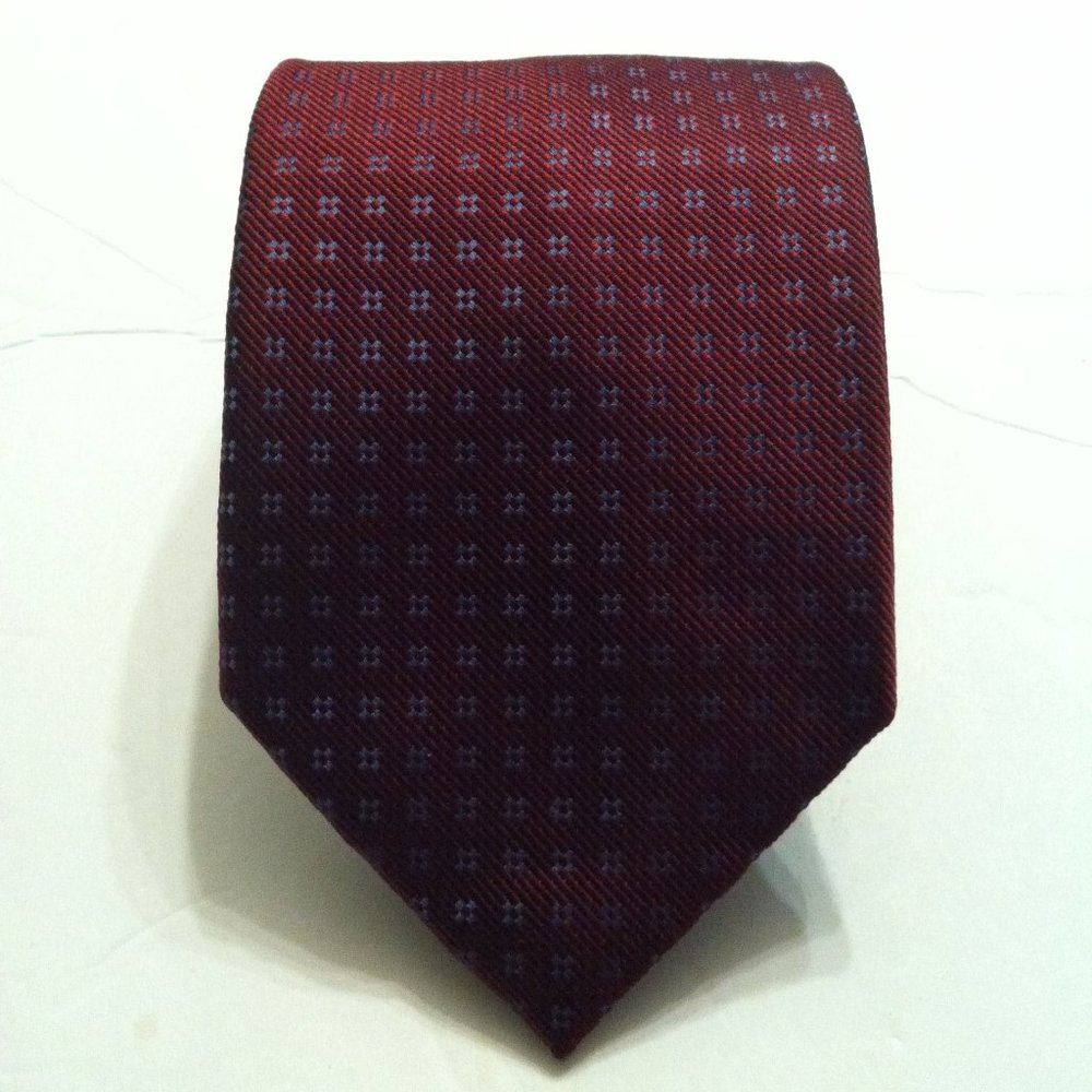 HENRY JACOBSON MEN'S NEW 100%SILK TIE  WIDTH: 3 3/4"